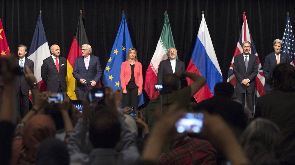 Firma del acuerdo con Irán