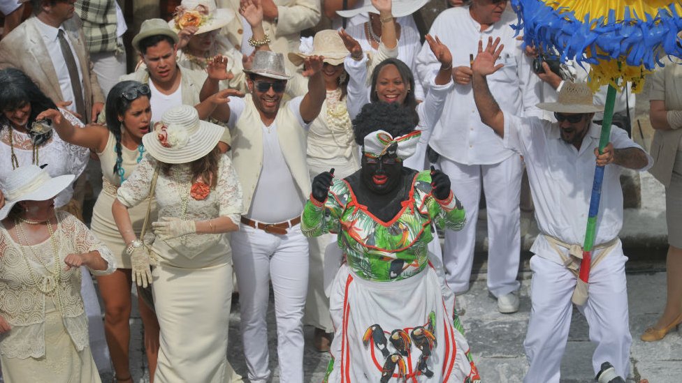 Carnaval de los Indianos en Santa Cruz de La Palma.
