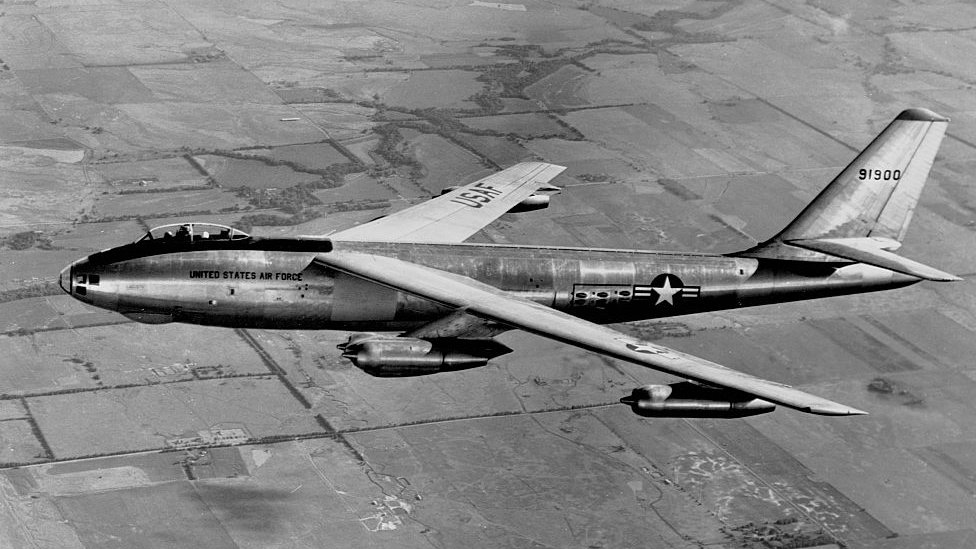 Un Boeing B-47 Stratojet