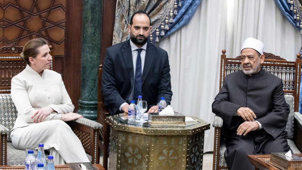 رئيسة الوزراء الدنماركي ميت فريدريكسن تزور مصر وتلتقي الإمام الأكبر