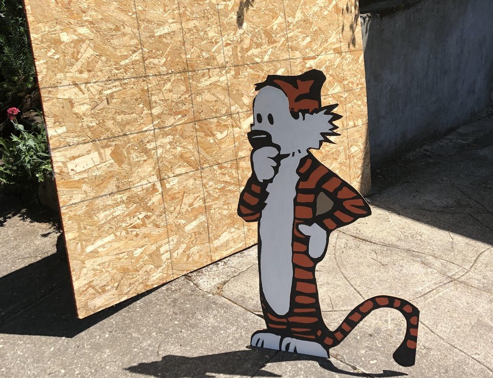 Cartoon Scavenger Hunts Brighten Portland c News