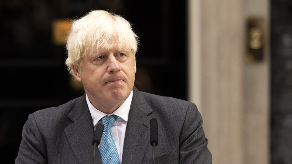 Boris Johnson: I've been forced out over Partygate report