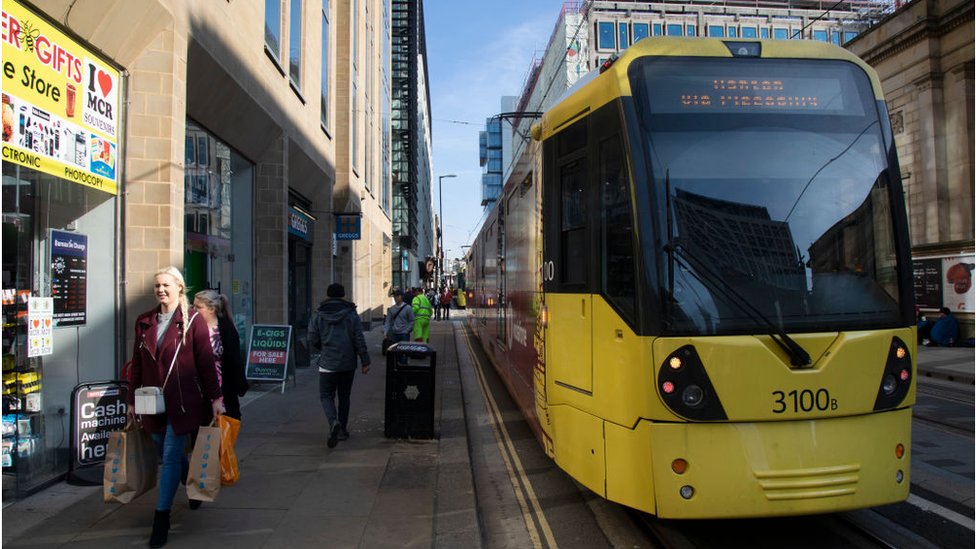 Трамвайная система Metrolink в Большом Манчестере - одна из схем, которые могут принести пользу