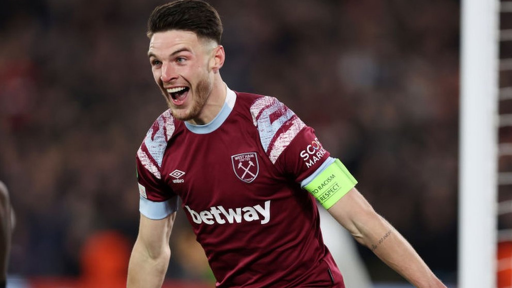 West Ham 4-1 Gent (Agg 5-2): David Moyes hails Declan Rice after 'Roy of the Rovers' goal