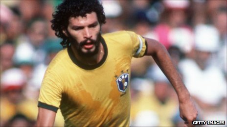 Former Brazil captain Socrates