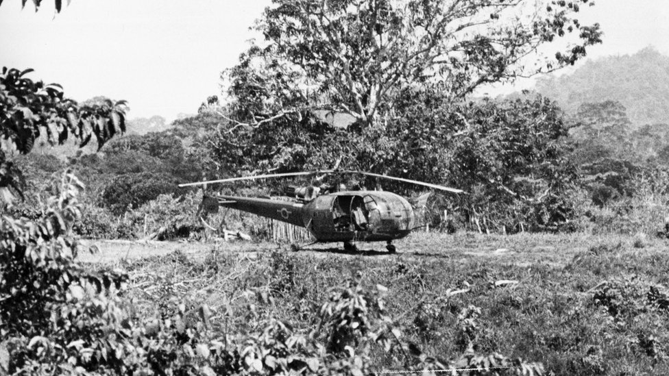 Helicóptero del ejército de Venezuela