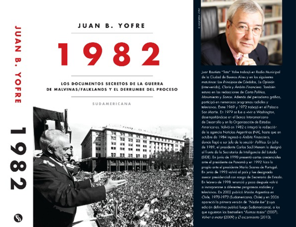 Portada del libro "1982", de Juan Bautista Yofre