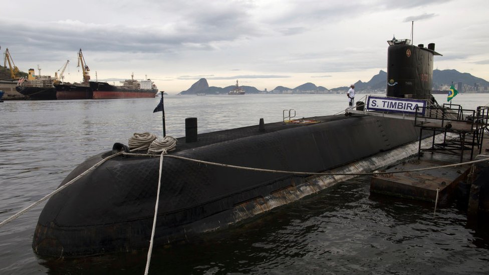 Este submarino de Brasil y otros países se han sumado a la búsqueda internacional del ARA San Juan. Submarino brasileño.