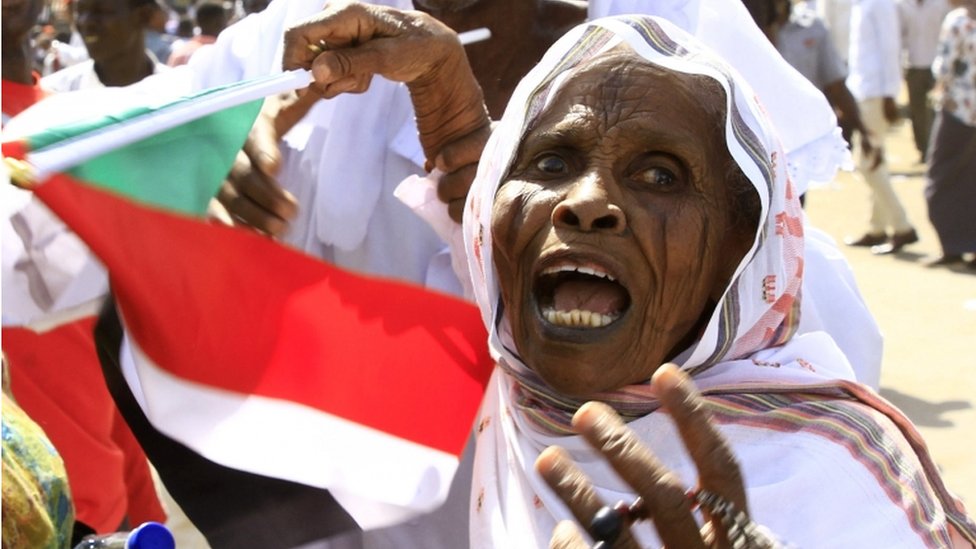 احتجاجات في السودان يوم 26 إبريل/نيسان