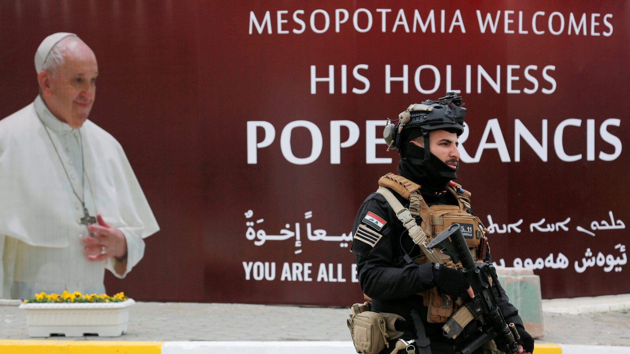 Pope Francis to begin historic Iraq visit despite virus and security risks