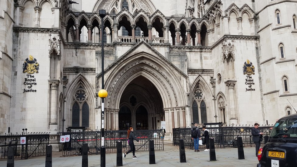 Royal Court of Justice, London.