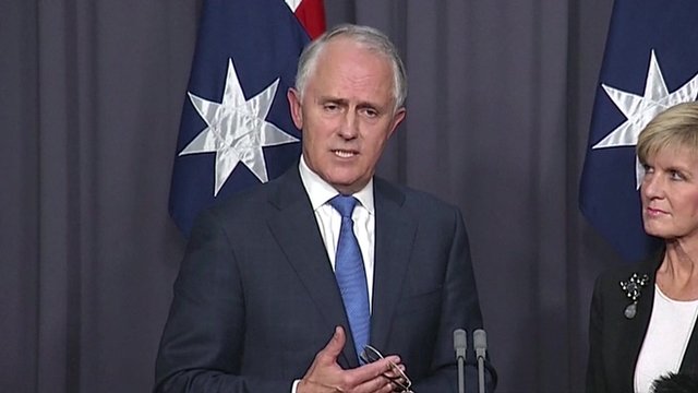 Turnbull Sworn In As New Australian Prime Minister Bbc News