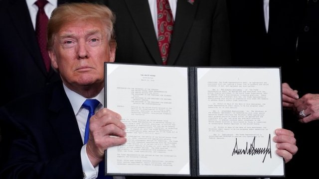 Trump anuncia millonarios aranceles contra productos de China importados a Estados Unidos y aumenta los temores sobre una guerra comercial - BBC News Mundo