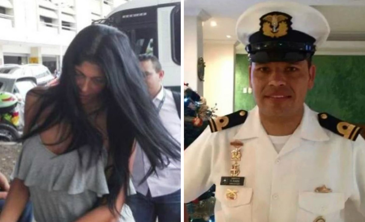 La "Madame" y el capitán retirado Danilo Romero