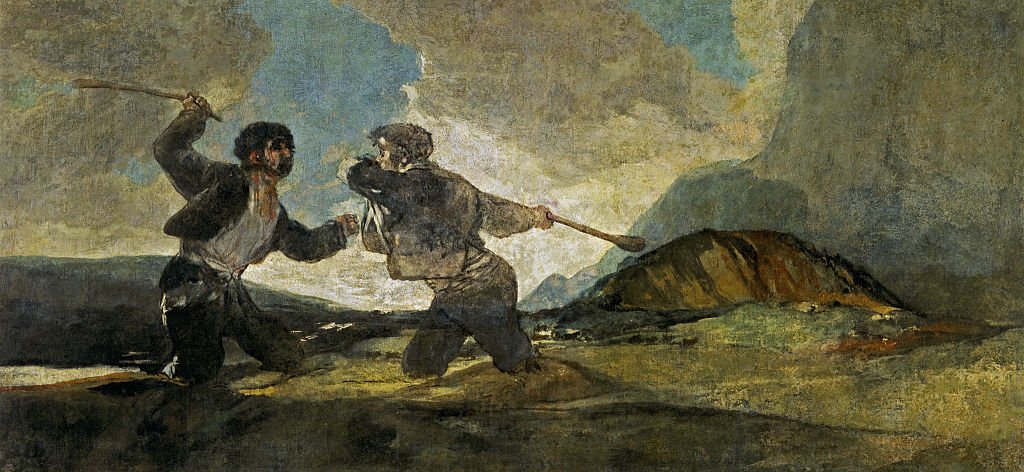 Pintura de Goya.