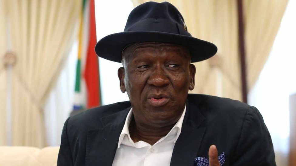 Police Minister Bheki Cele