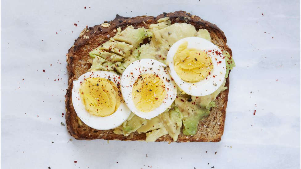 Sandwich con huevos