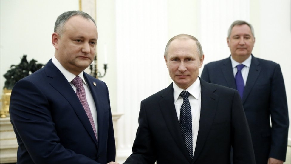 Путин и Додон