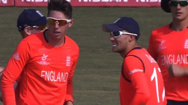 England U-19s beat West Indies in World Cup