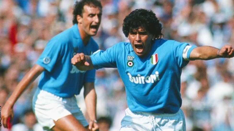 Diego Maradona at Napoli