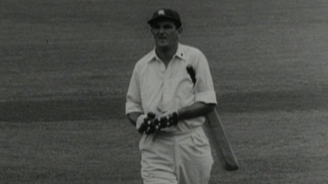 Former England cricketer Tom Graveney