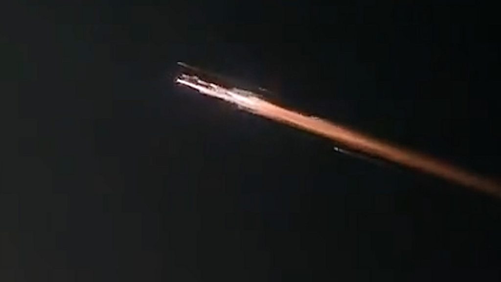 Watch: Fiery ‘meteor’ over Australia likely Russian rocket