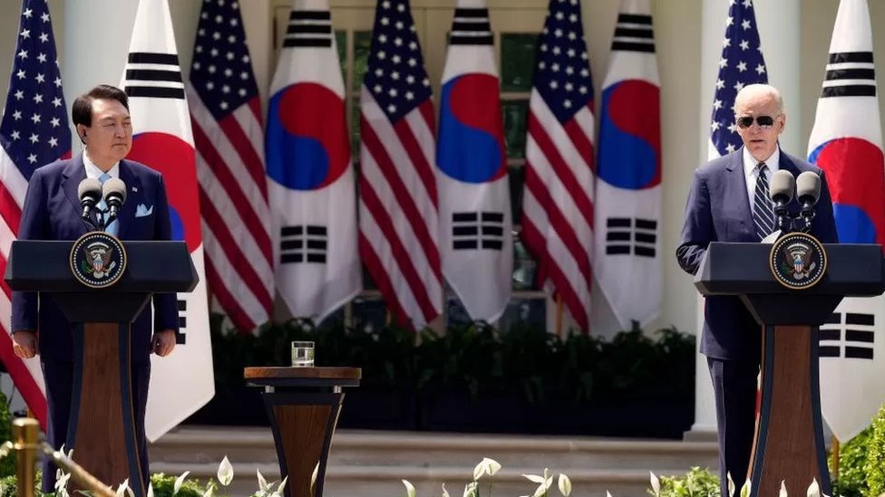 الرئيس الكوري الجنوبي يون، زار واشنطن لبحث الحرب في أوكرانيا، وتغير المناخ، والتعاون السيبراني، والطاقة النووية