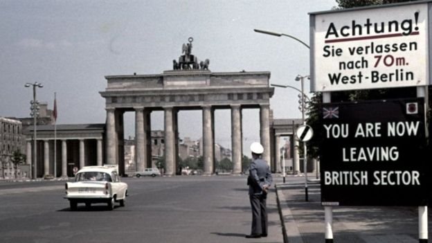 Berlin 1989'a dek bölünmüş bir şehir oldu