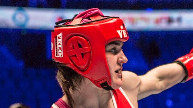 Kellie Harrington won light-welterweight silver at the Women's World Boxing Championships in Kazakhstan