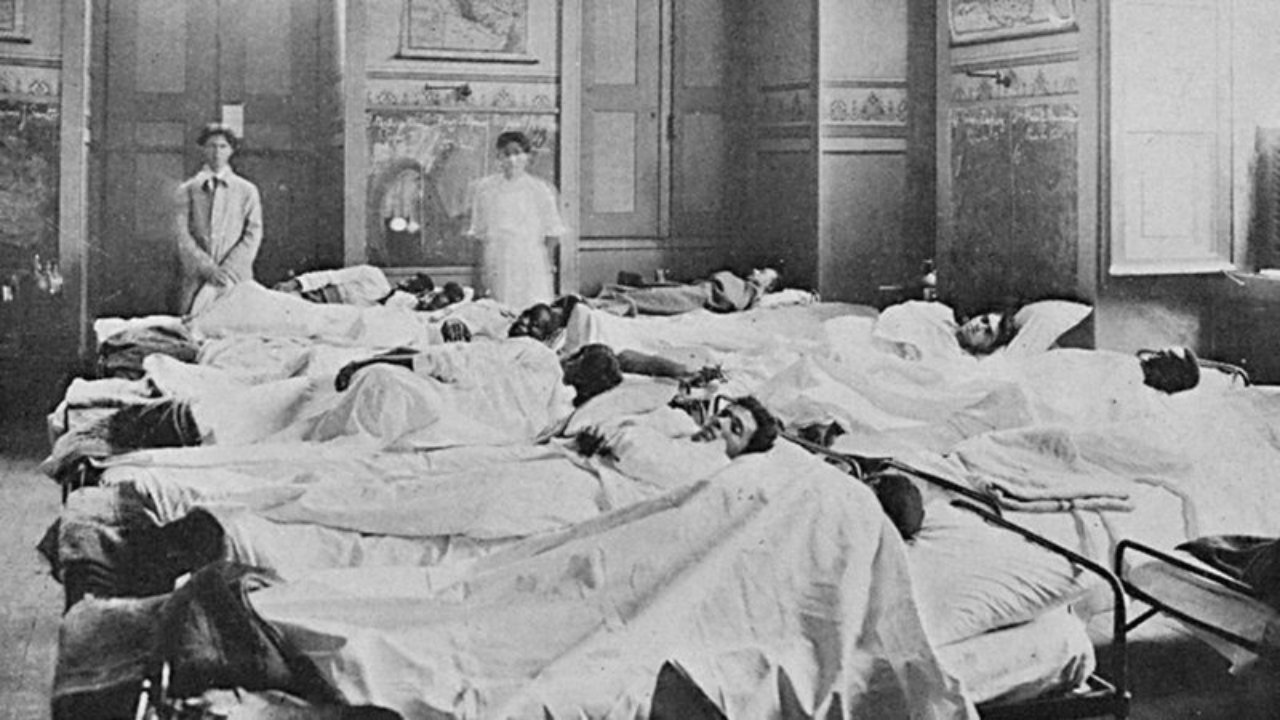 No Rio de Janeiro, onde o Demerara atracou no dia 15 de setembro de 1918, faltaram leitos para atender a tantos doentes e coveiros para sepultar tantos cadáveres