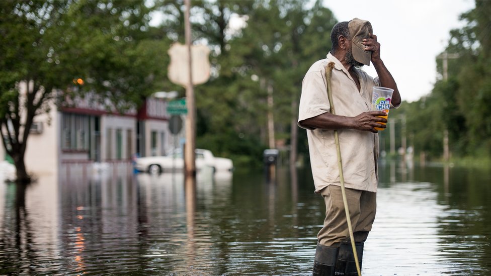 Güney Carolina'da Florence kasırgasından haftalar sonra hâlâ sular altında olan bölgeler vardı