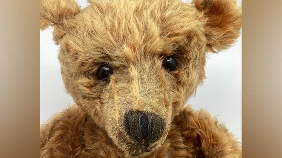 Rare German Steiff bear to be auctioned in Thornaby - BBC News