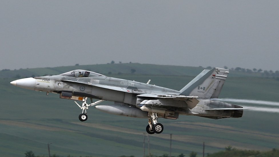 Канадський винищувач F-18