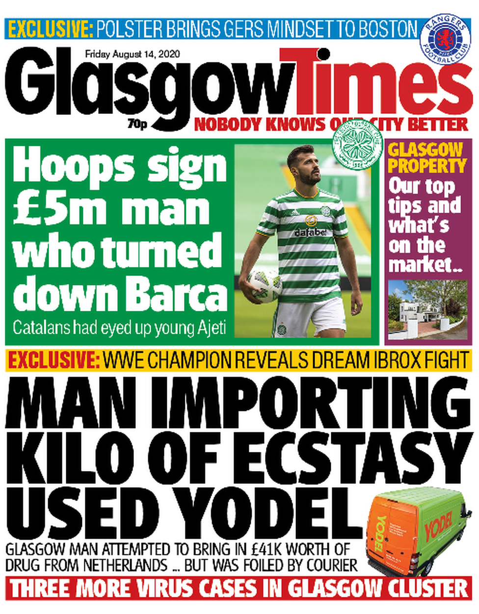 Scotland's papers House party warning and tributes to crash victims