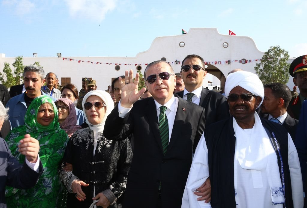 اليوم الثاني لزيارة الرئيس التركي رجب طيب أردوغان وزوجته إلى جزيرة سواكن في السودان، ديسمبر/كانون الأول 2017