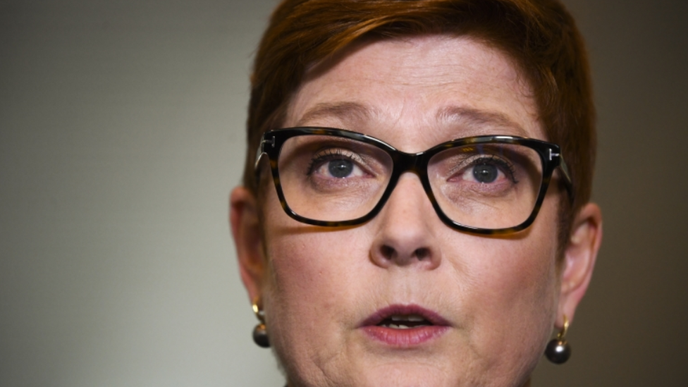 Australian Foreign Minister Marise Payne