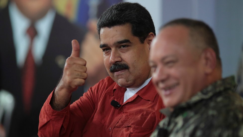 Nicolás Maduro y Diosdado Cabello