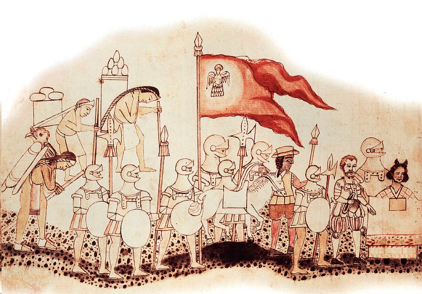 Una ilustración de la expedición de Cortés