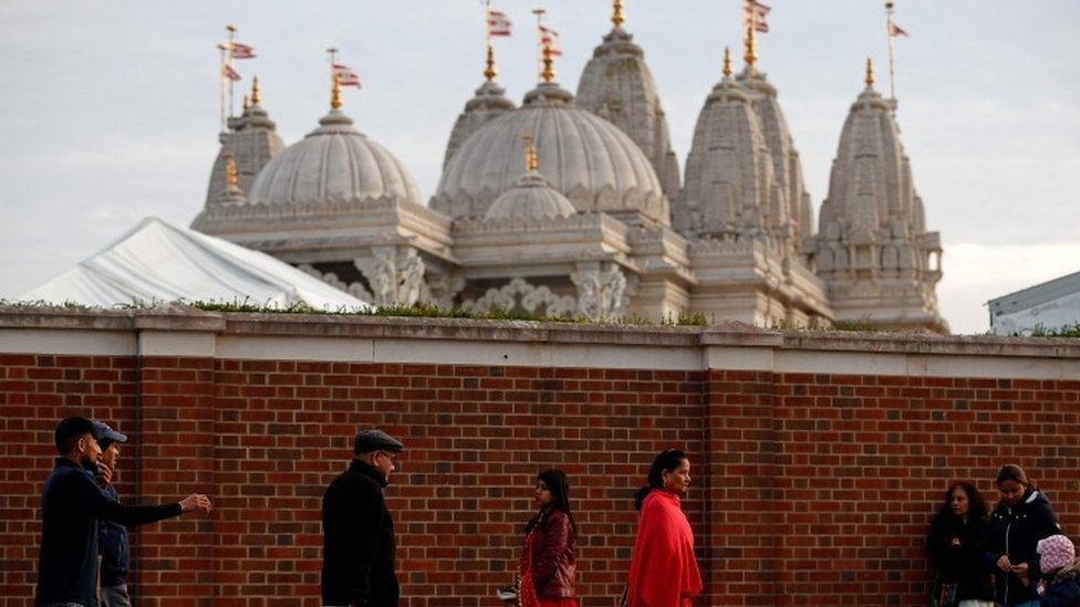 Индуистский храм в Нисдене, Лондон