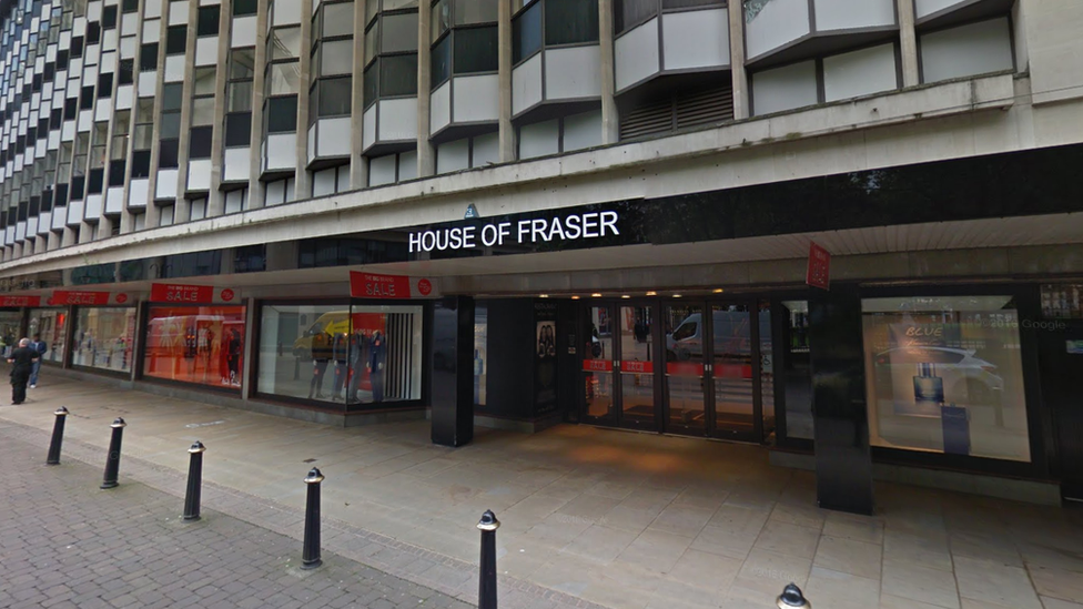 loaded-gun-found-in-birmingham-s-house-of-fraser-store-bbc-news