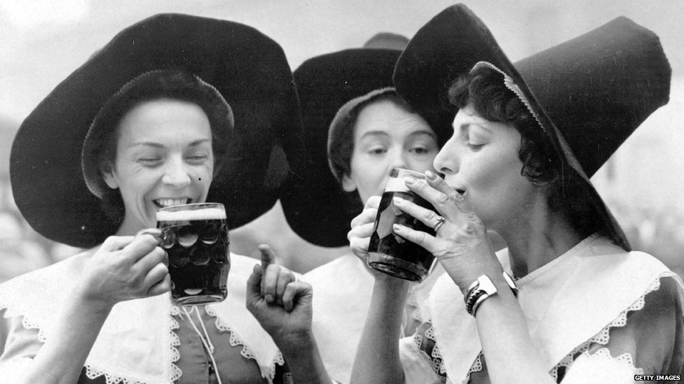 Пьющие женщины, 1950-е
