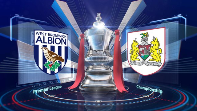 FA Cup Highlights: West Brom 2-2 Bristol City - BBC Sport