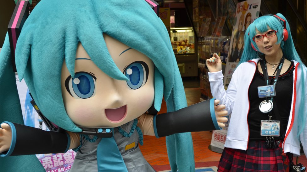 La cantante virtual causa furor en Japón. Hatsune Miku