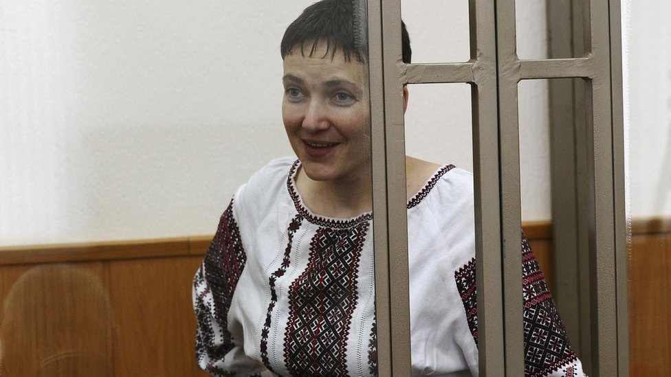Ukraine Pilot Savchenko Vows Hunger Strike At Russian Trial Bbc News