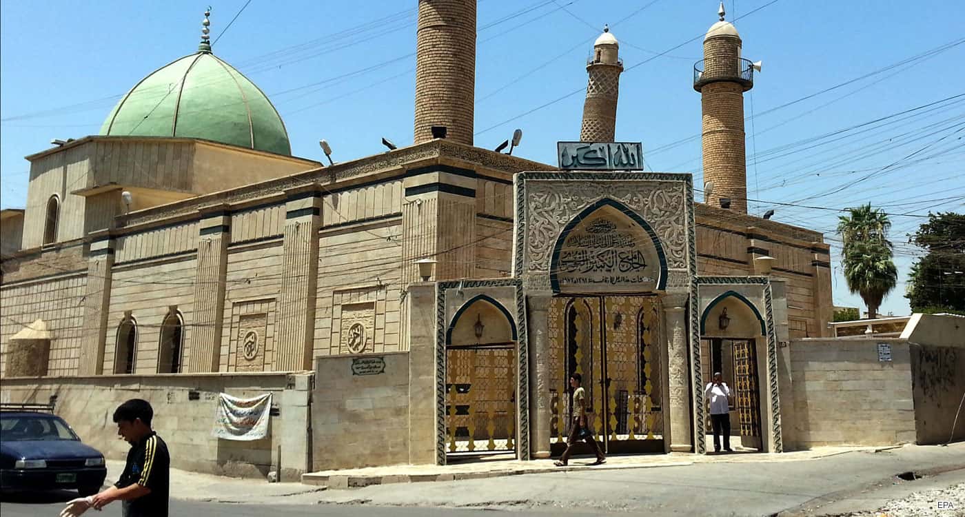 Great Mosque of al-Nuri in July 2014