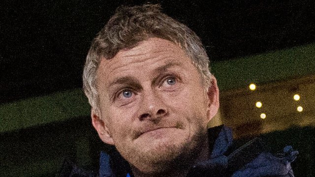 Molde manager Old Gunnar Solskjaer