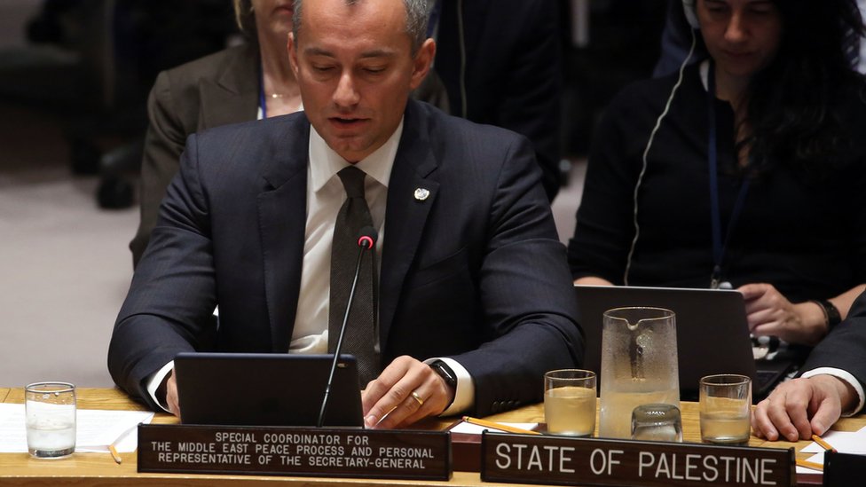 نيكولاي ملادينوف يقول إن الوضع على الأرض يتدهور بشدة