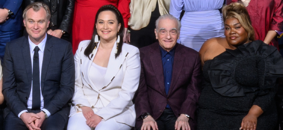 Christopher Nolan, Lily Gladstone, Martin Scorsese and Da'Vine Joy Randolph