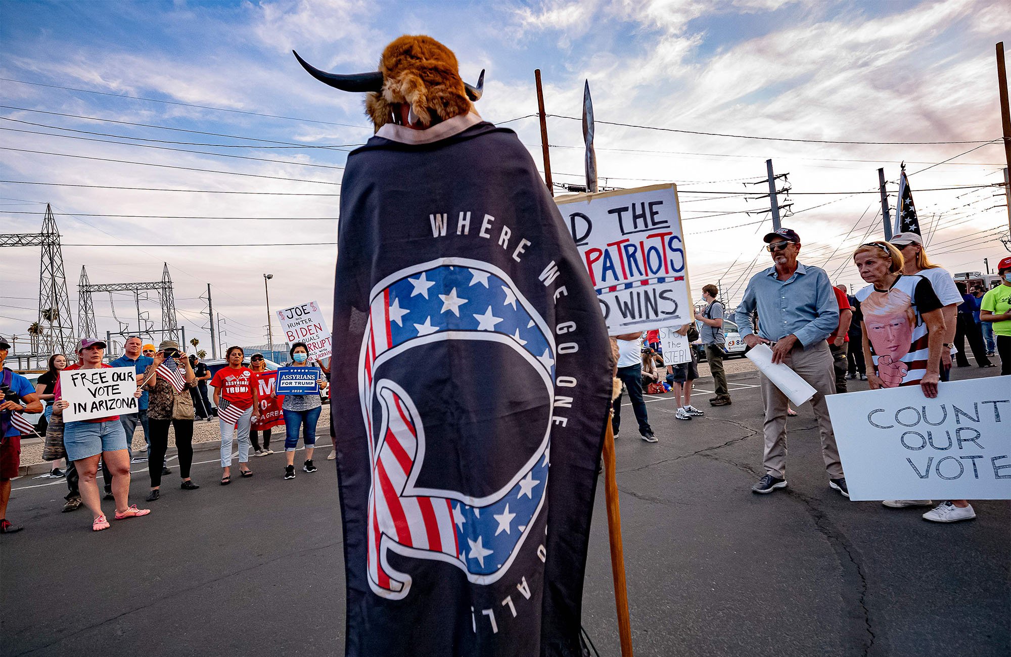 Protest Arizona, 5 November 2020