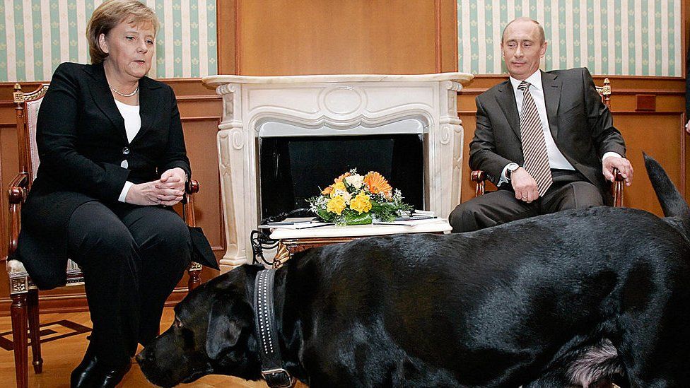 الرئيس الروسي فلاديمير بوتين وأنغيلا ميركل